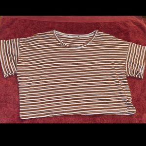 Striped Crop Top